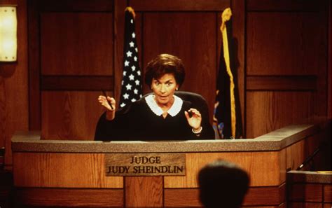 Judge Judy rules on fake purse. Our hero. 